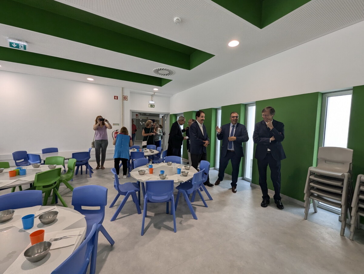 Inauguração da requalificação da Escola da Ribeira