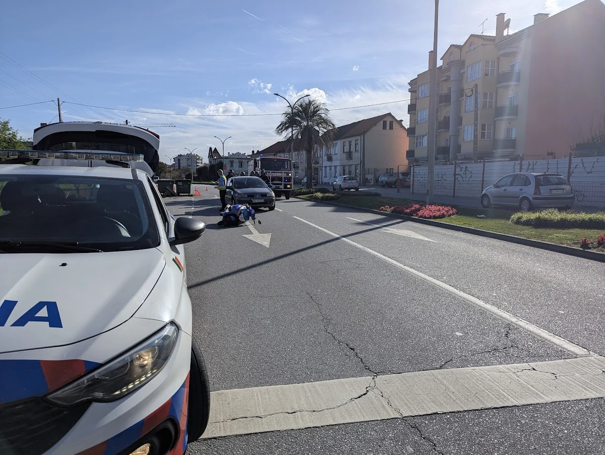 Colisão Rua Pedras Alçadas