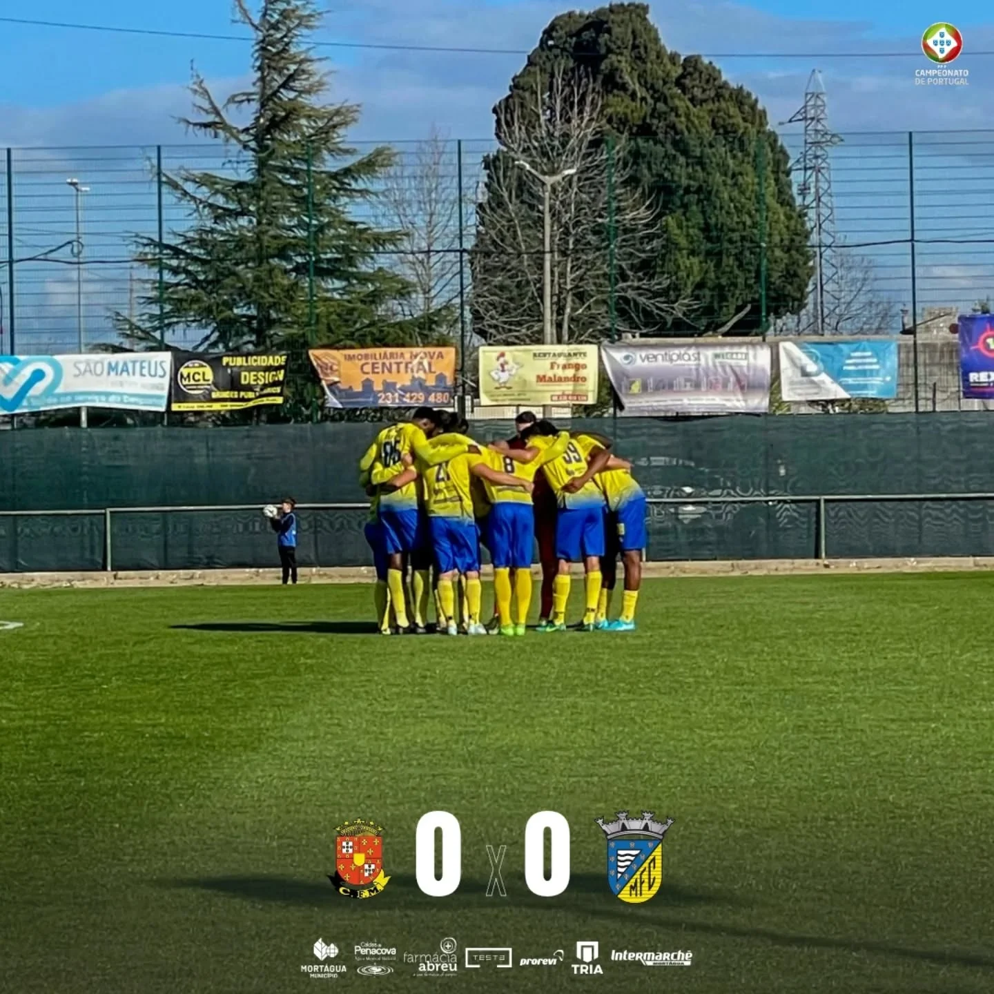 Campeonato De Portugal Mortágua Fc Empatou Em Cantanhede Foto Mfc