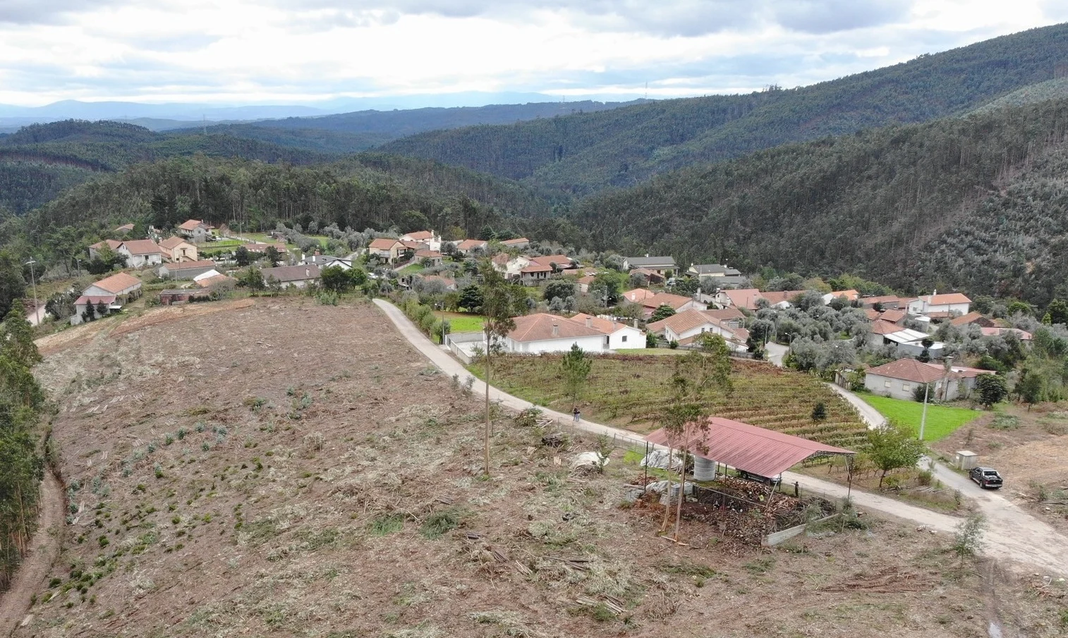 condomínio de aldeia