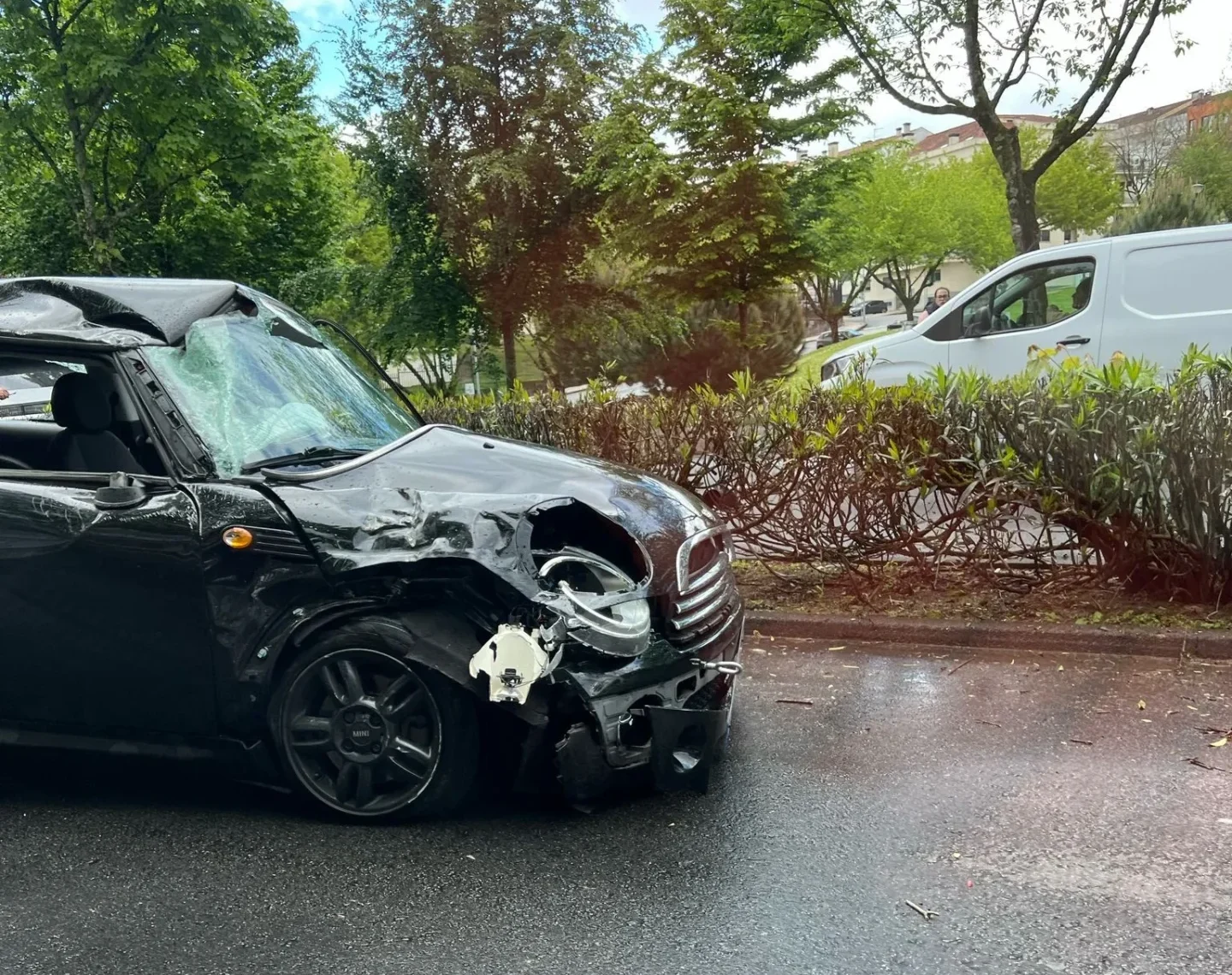 carro acident
