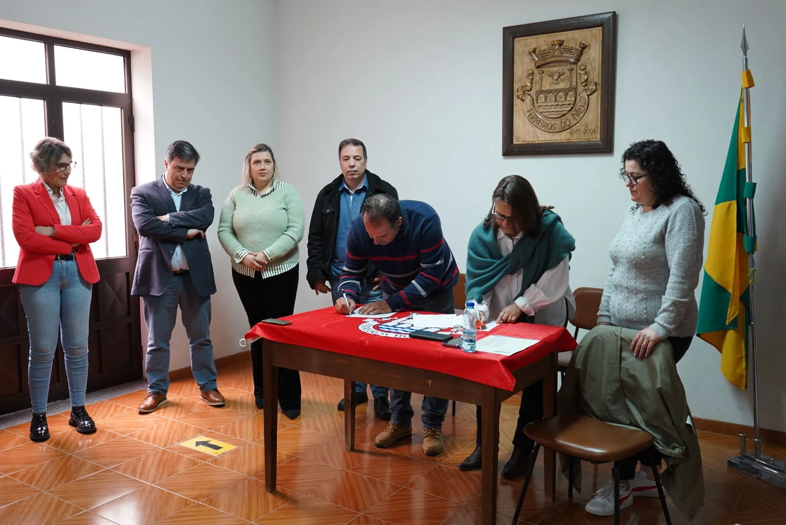 Assinatura Protocolo E Visita Ferreirós 3