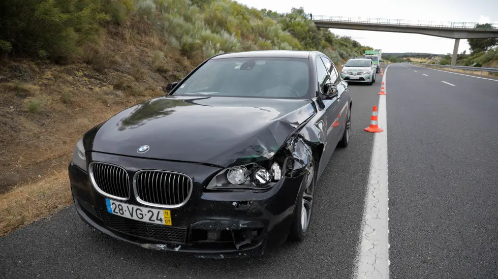 Acidente A6 Cabrita Ex Moto