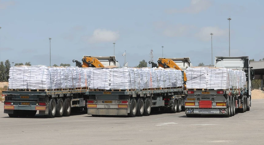 Camiões Com Comida Gaza Epa