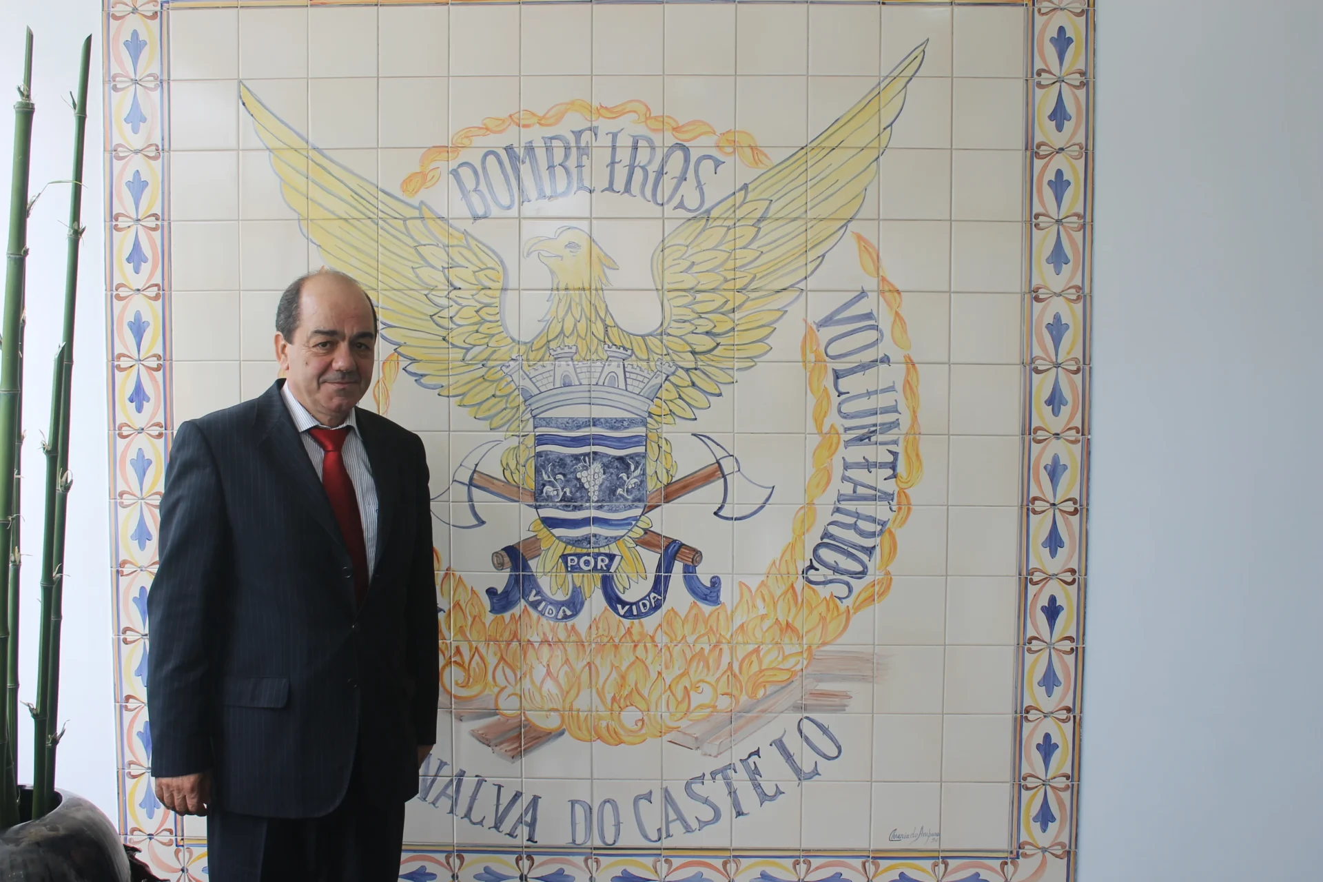 José Ribeiro Albuquerque Presidente Da Associação Dos Bombeiros Voluntários Do Concelho De Penalva Do Castelo