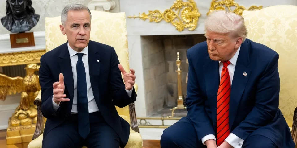 Novo Primeiro Ministro Do Canadá E Trump