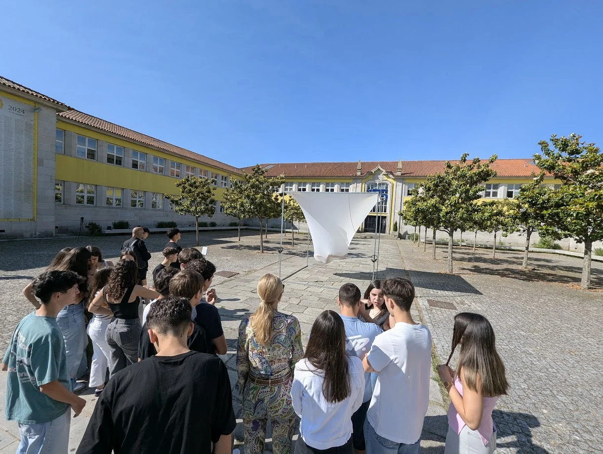 Aluno Arte Escola Alves Martins