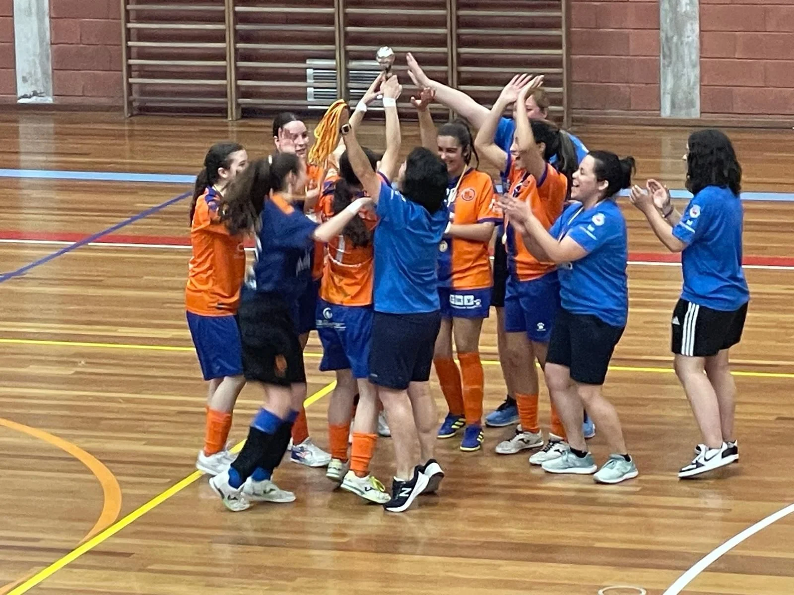 Futsal Feminino Viseu 2001 Conquistou Taça Da Af Viseu Com Goleada Foto Viseu 2001