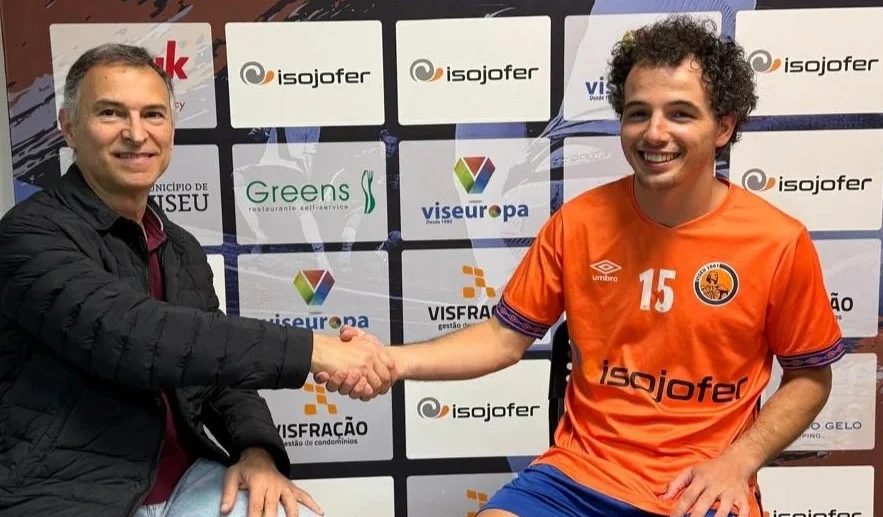 Futsal Pedro Peixoto Renovou Pelo Viseu 2001 Foto Viseu 2001