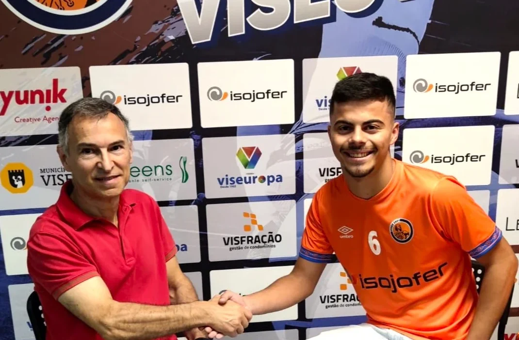 Futsal Viseu 2001 Promove André Marques à Equipa Sénior Foto Viseu 2001
