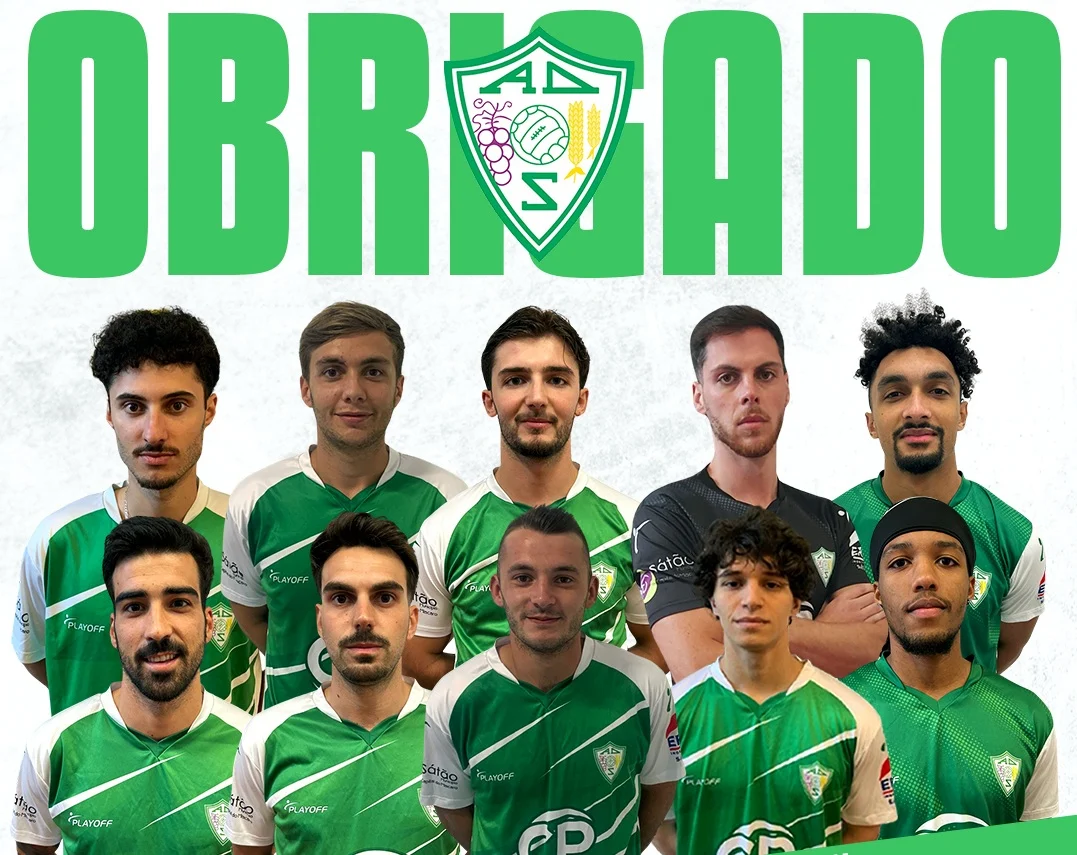 Jogadores Que Deixaram A Ad Sátão E Que Estiveram Na Suvida à Divisão De Honra Foto Ads