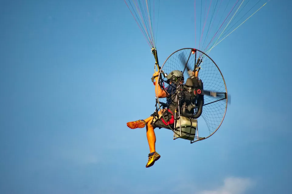Paramotor Acidente
