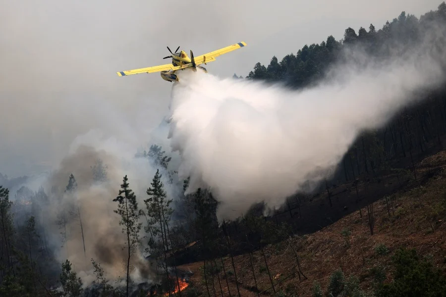 Ponte Da Barca Incendio