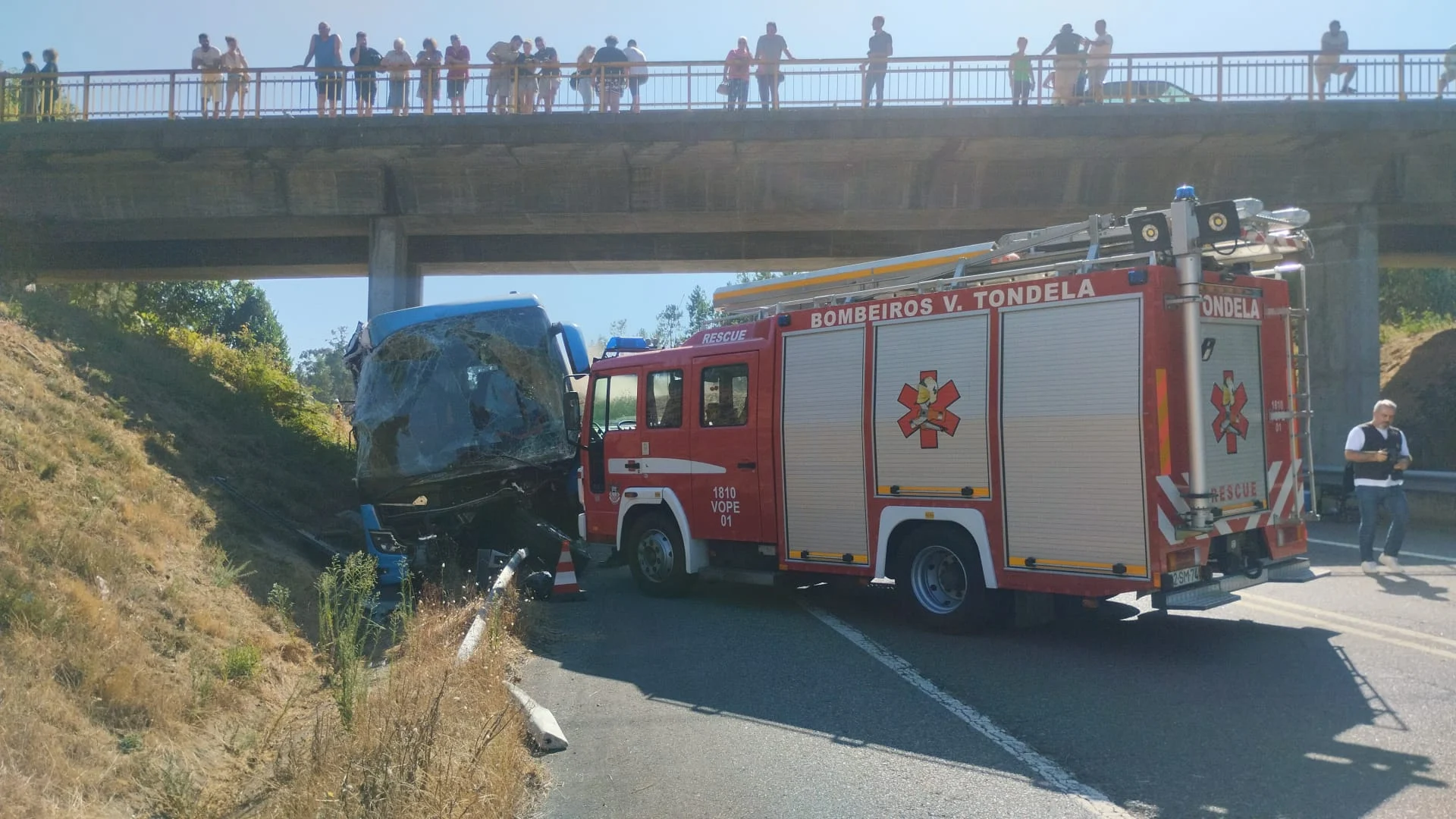 Acidente Ip3 Colisão Tondela 4