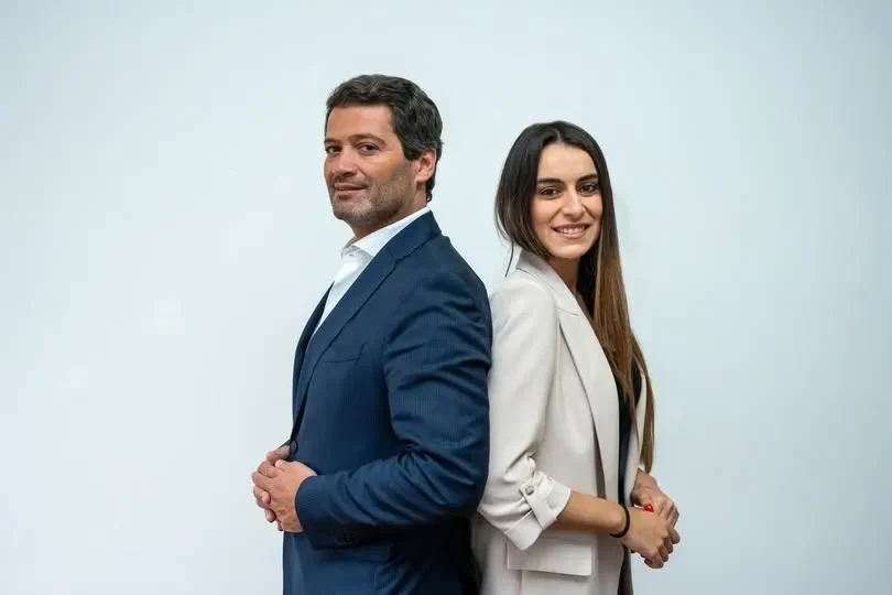 Andre Ventura E Rita Matias