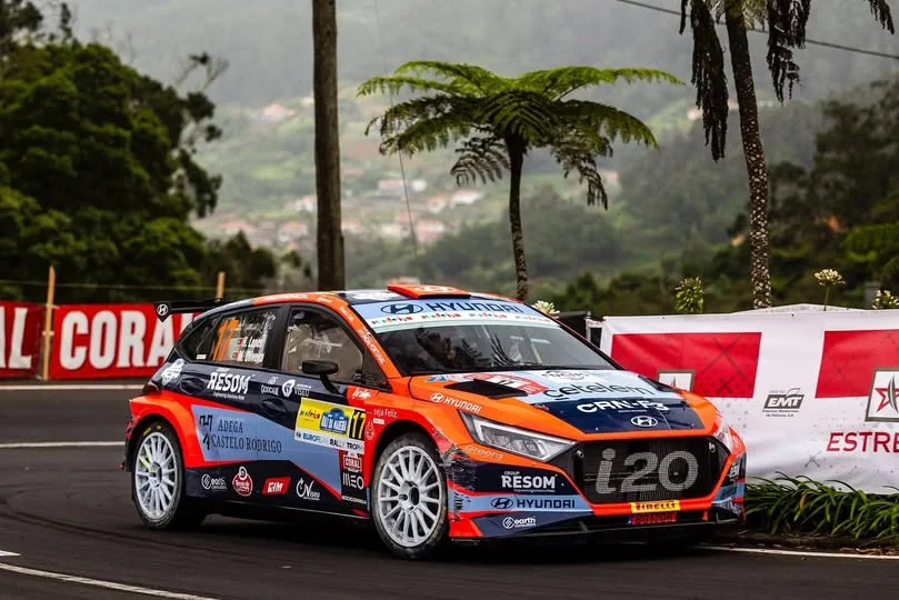 Hugo Lopes Rali Madeira 5o Lugar