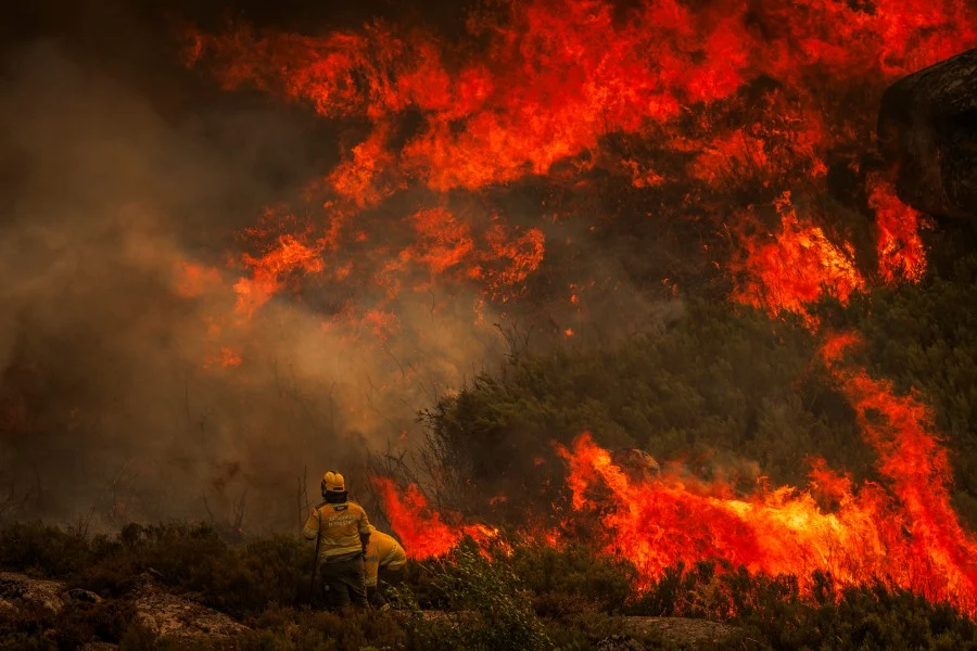 Incendio Serra Alvão