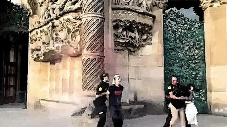 Sagrada Familia Vandalizada
