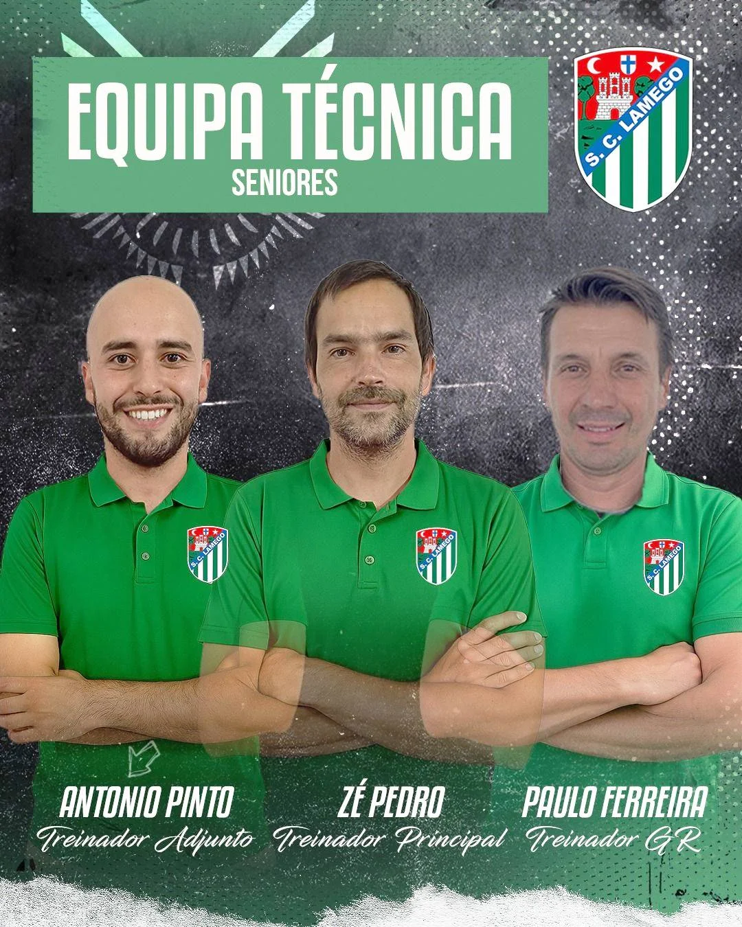 Sc Lamego Equipa Técnica Foto Scl