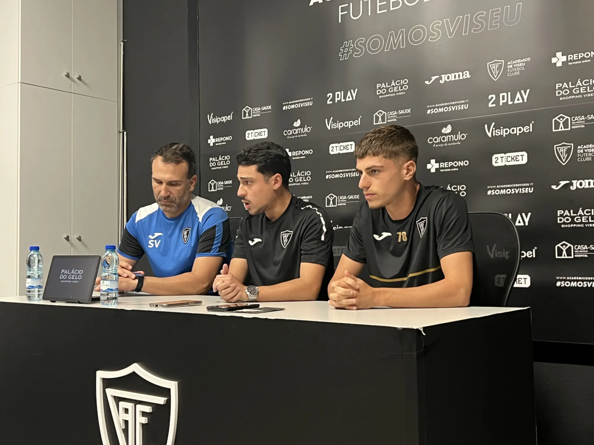 Sérgio Vieira à Esquerda E Simão Silva à Direita Foto Silvino Cardoso