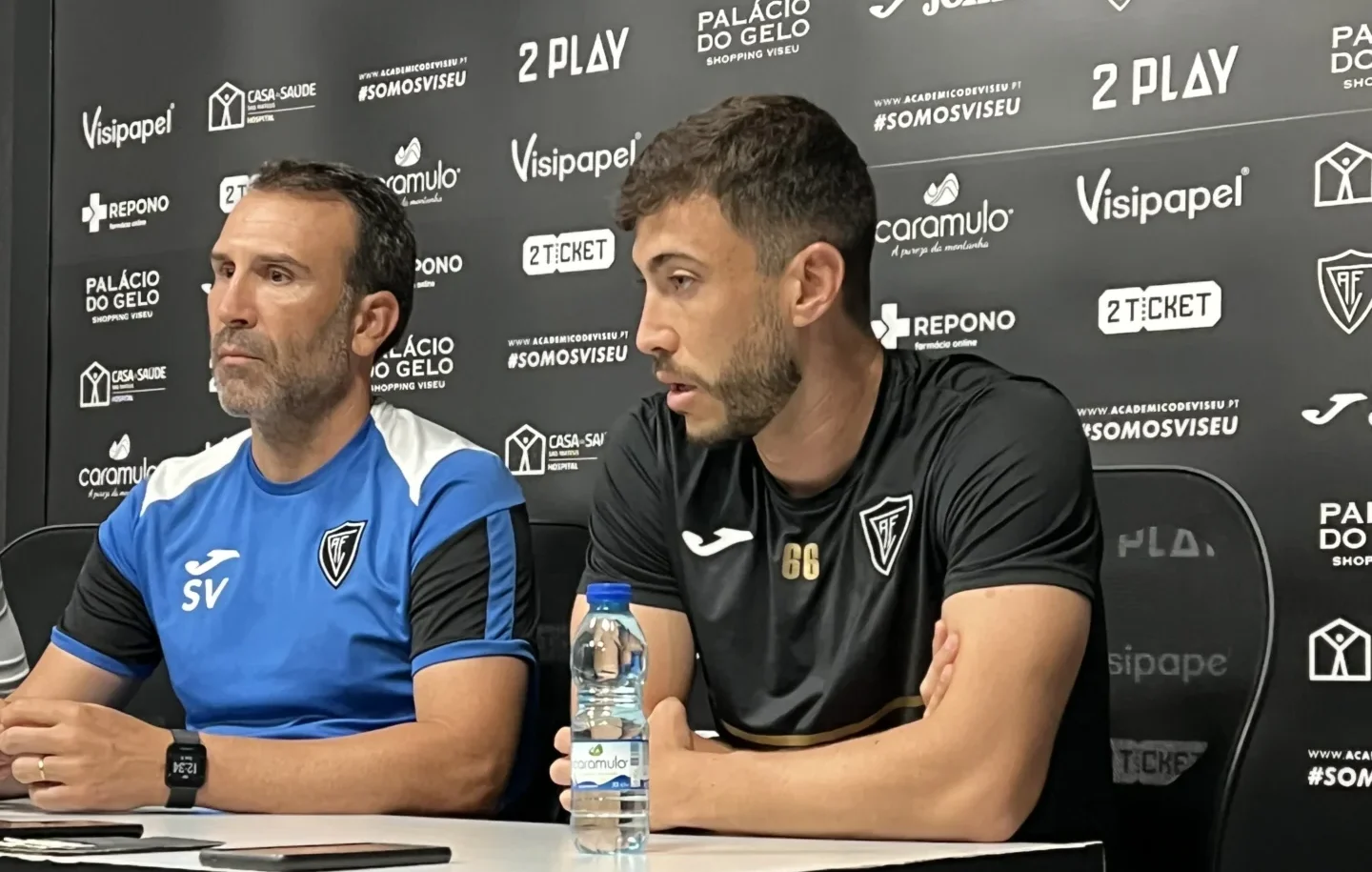 Sérgio Vieira E Jogador Igor Milioransa Fizeram A Antevisão Do Jogo Contra A Ud Leiria