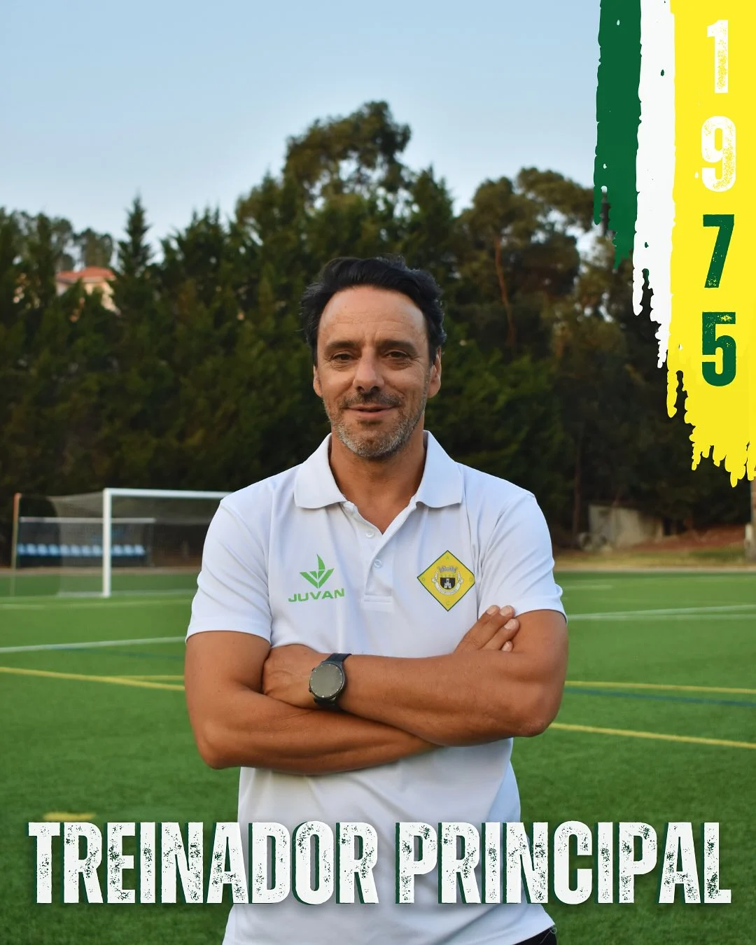 Af Viseu Divisão De Honra Rogério Sousa Tem Motivos Para Sorrir Porque A Sua Equipa Goleou A Sampedrense Foto Adcd