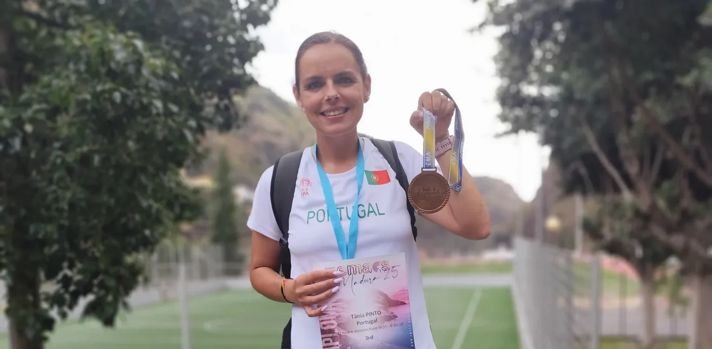 Tânia Pinto Ganhou Duas Medalhas De Bronze