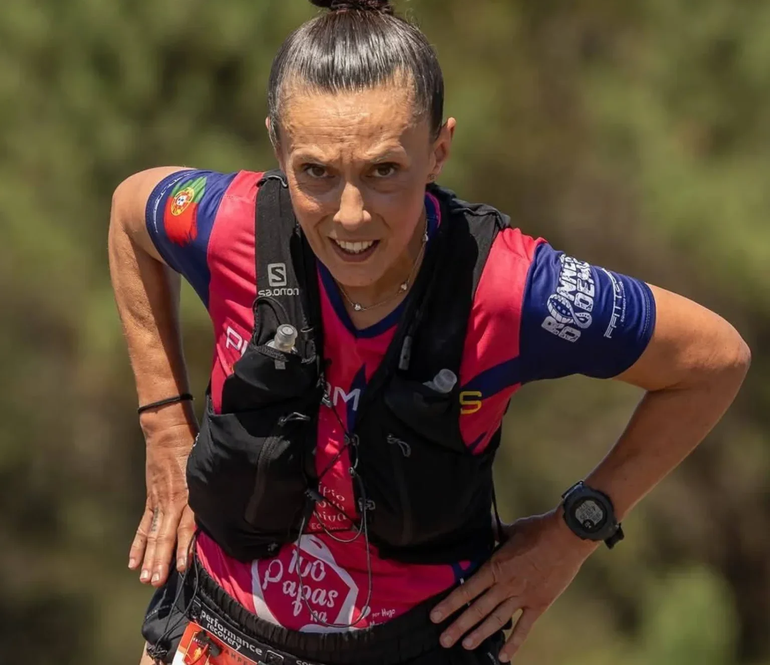 Trail Atleta Do Runners Demo Vai Reperesnat Portugal Em França
