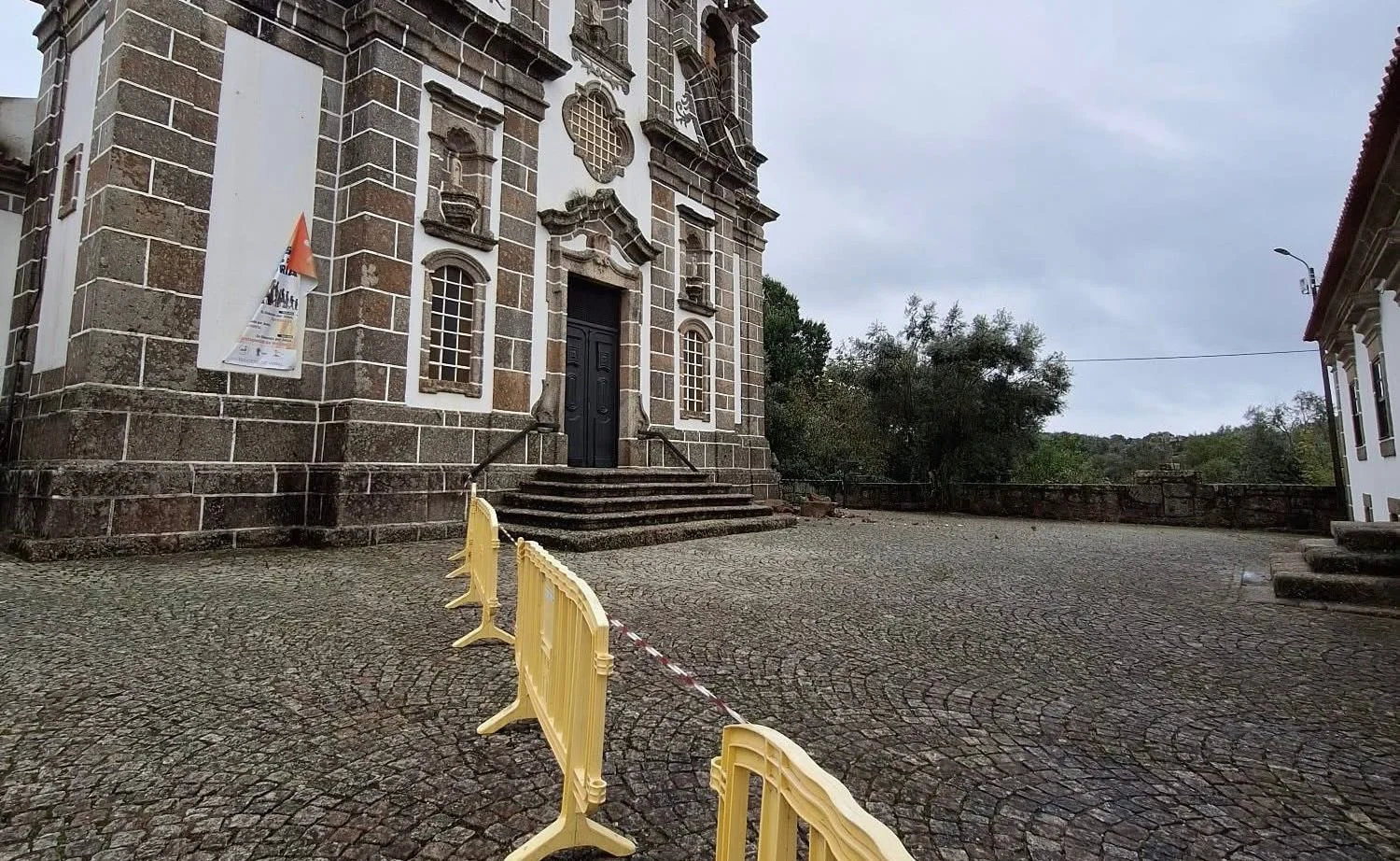 raio na igreja SC Dão