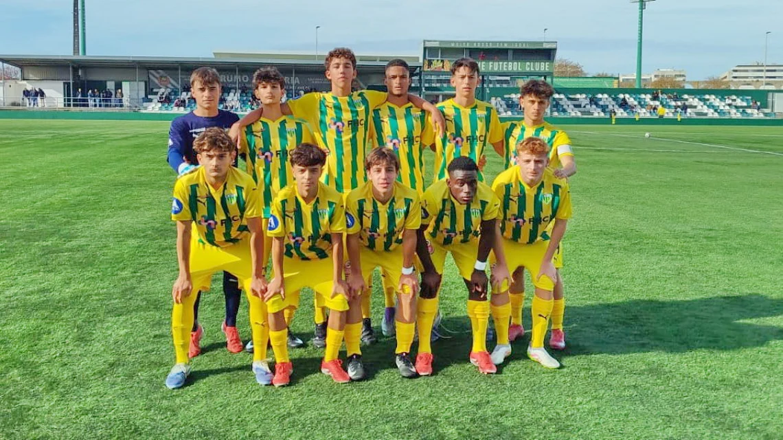 Jovem Nacional Da 1 A Divisao Iniciados Cd Tondela Vence