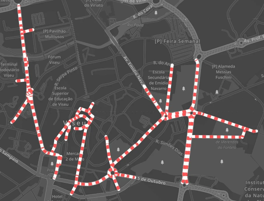 Mapa Cortes De Trânsito