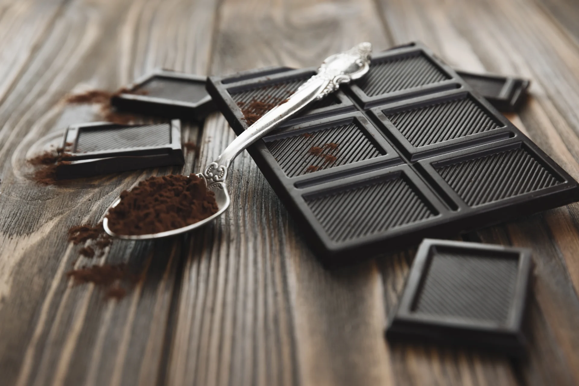 Barra De Chocolate Com Colher