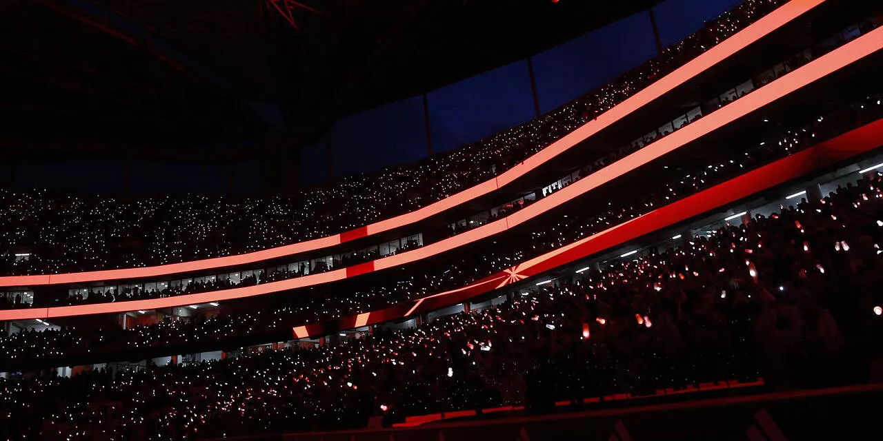 Benfica Imagem Estadio De Noite
