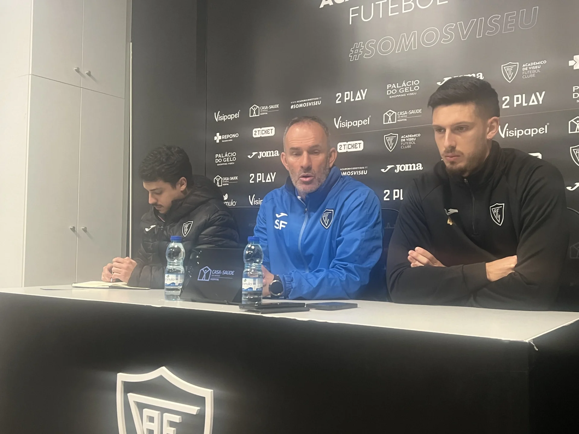 Treinador Sérgio Fonseca E O Jogador Rúben Pereira