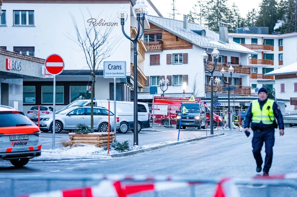 Bar Crans Incendio