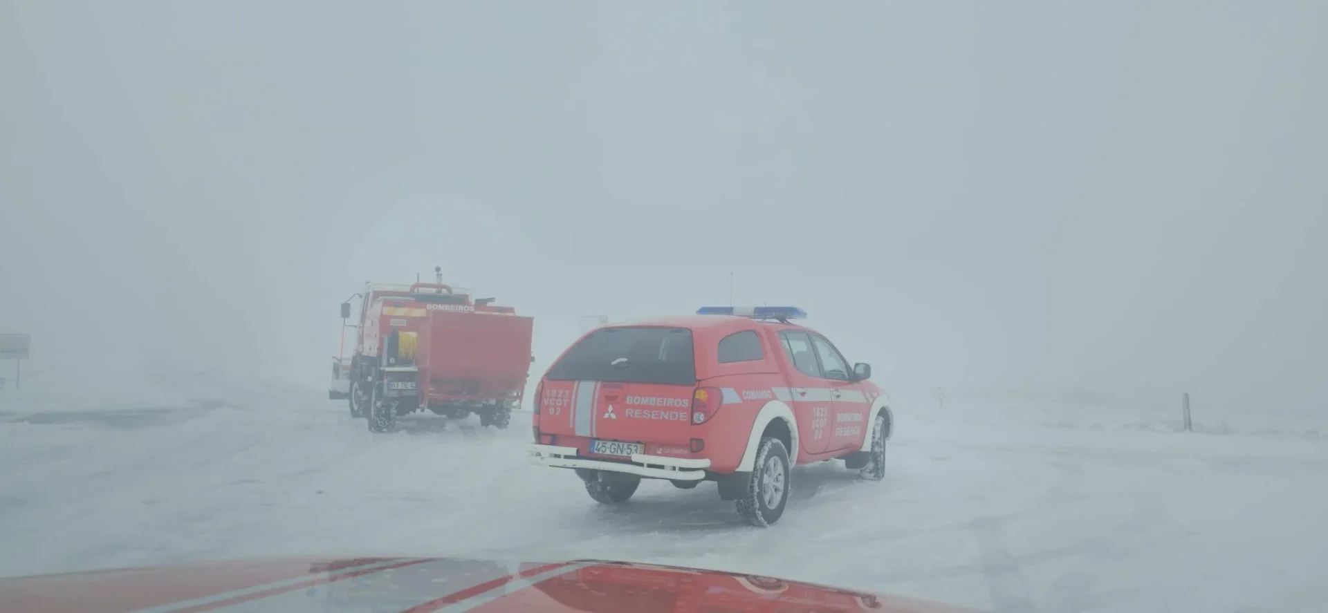 Bombeiros Resende Neve