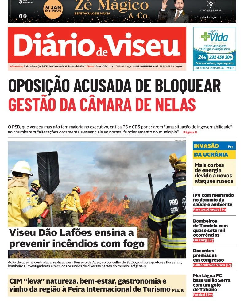 Capa Viseu 20 De Janeiro