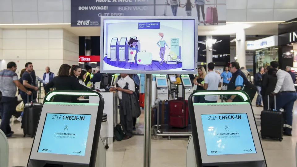 Check In Aeroporto Lisboa