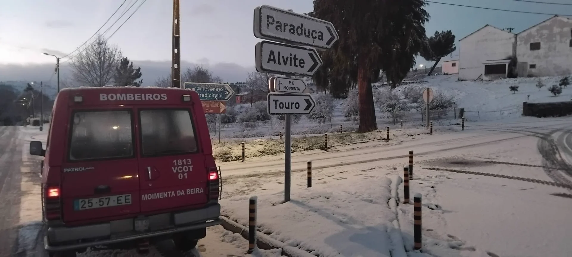 Moimenta Da Beira Neve Aviso