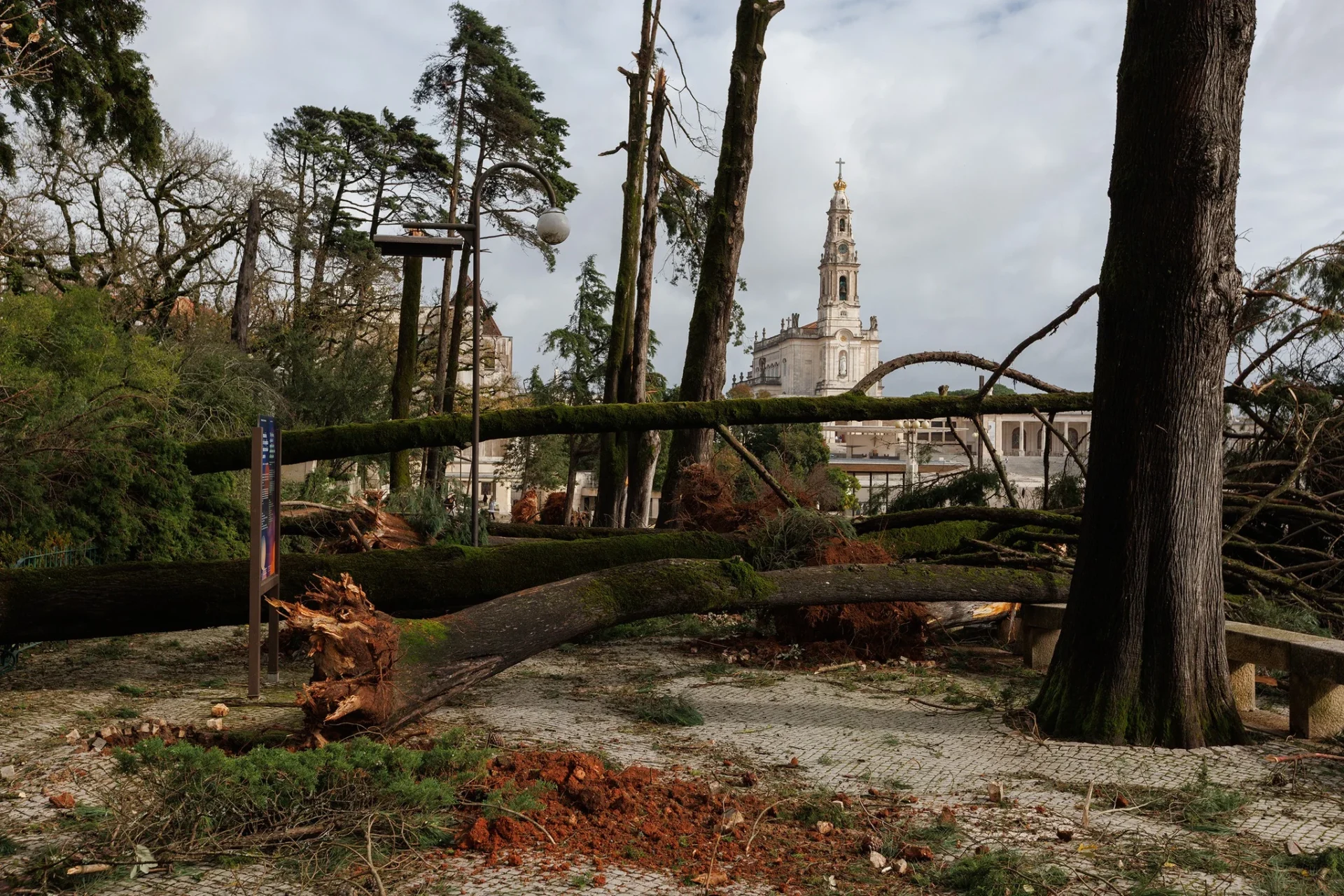 Santuário De Fátima danos