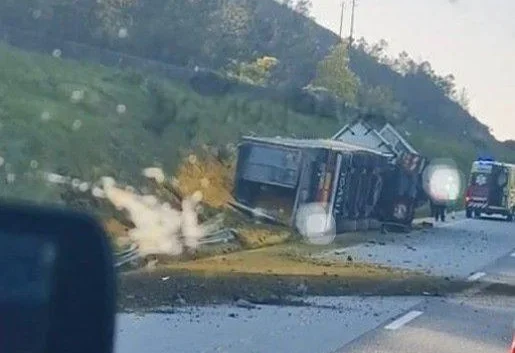Acidente A25 Freixiosa