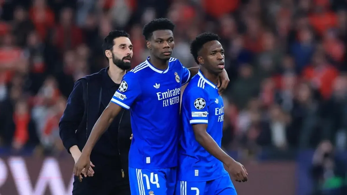 Álvaro Arbeloa Aurélien Tchouaméni E Vinícius Júnior