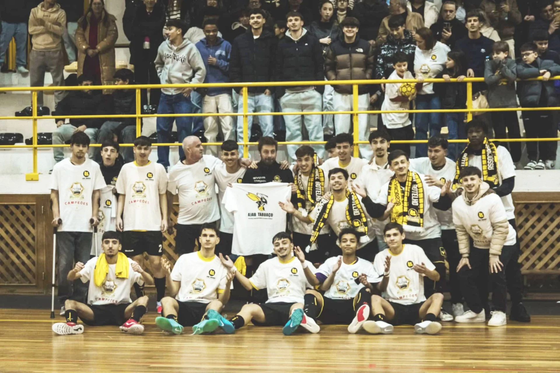 Futsal Ajab De Tabuaço Já Festejou O Título Sistrital De Juniores A Foto Ajab