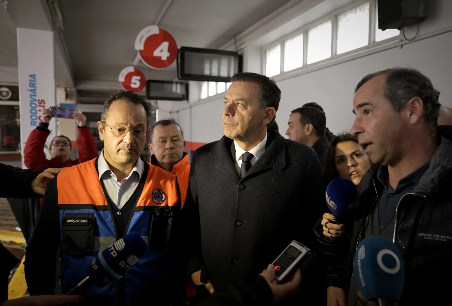 Luis Montenegro Leiria Mau Tempo Kristin