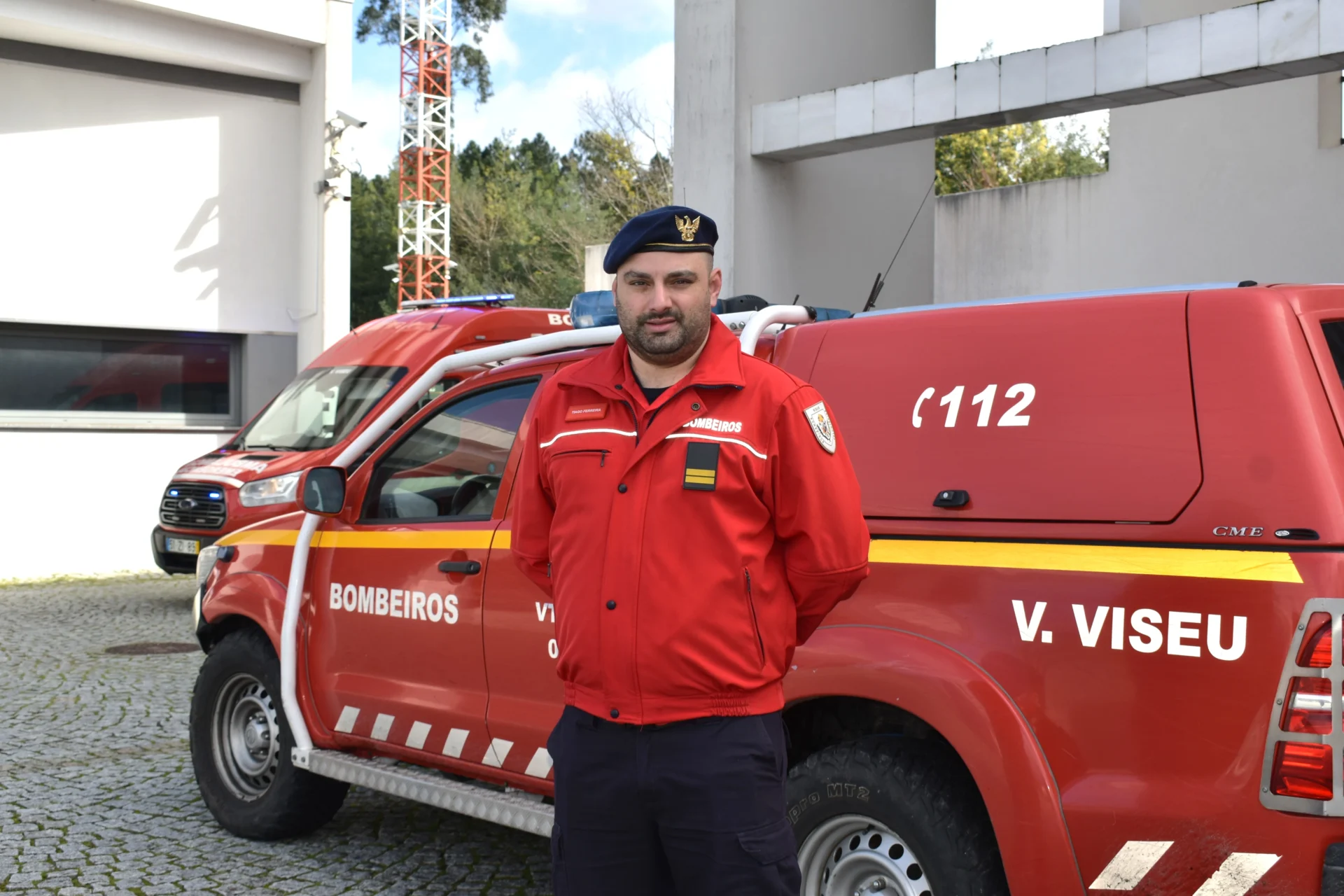 Tiago Ferreira Comandante Bombeiros Viseu 3