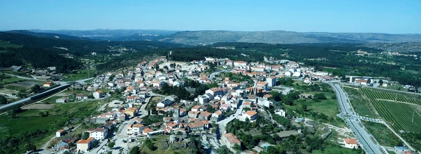 Vista Aerea Aguiar Da Beira