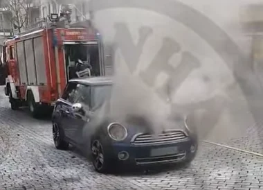 Carro Arde Capitão Silva