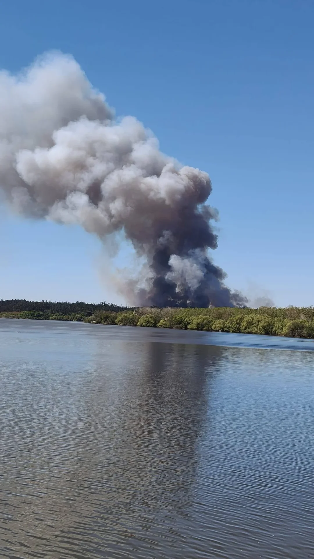 Incêndio Aveiro Eixo