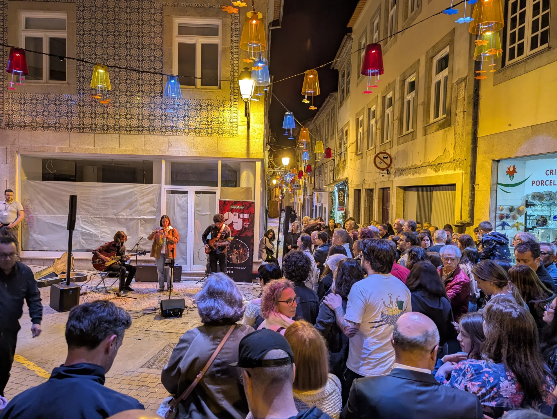 Inauguração Iluminação