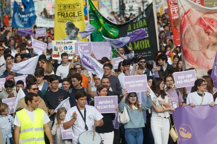 Marcha Pela Vida Em Lisboa
